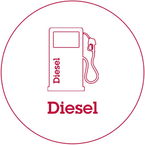 Le diesel reste en production mais il perd rapidement du terrain.