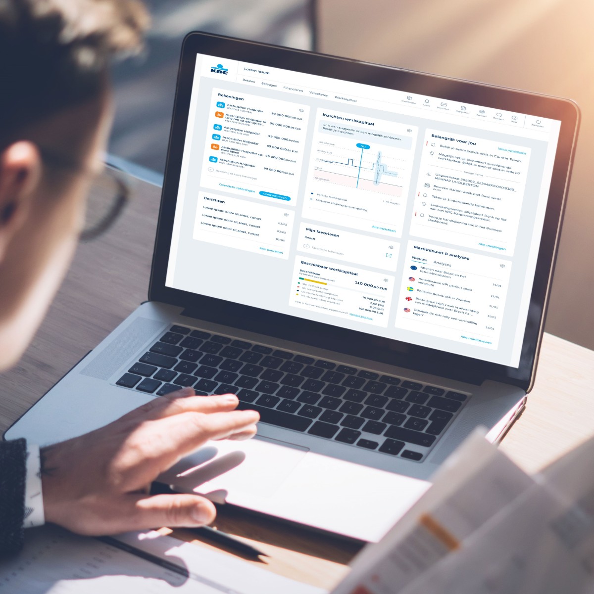 The KBC Business Dashboard Commercial Banking KBC Banking & Insurance