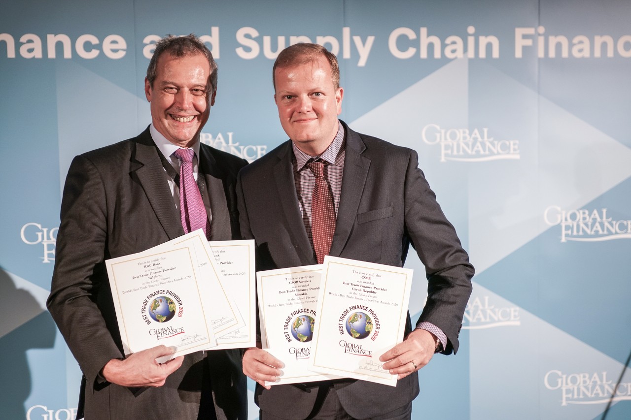 KBC receives 2020 award for ‘Best Trade Finance Provider’