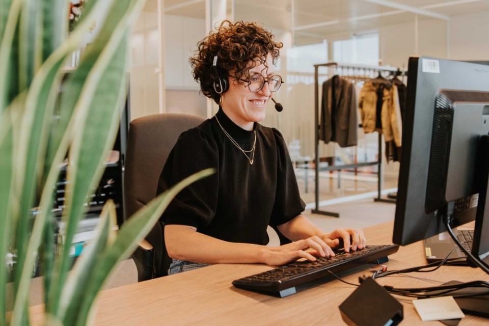 Charlotte Debroux bij KBC