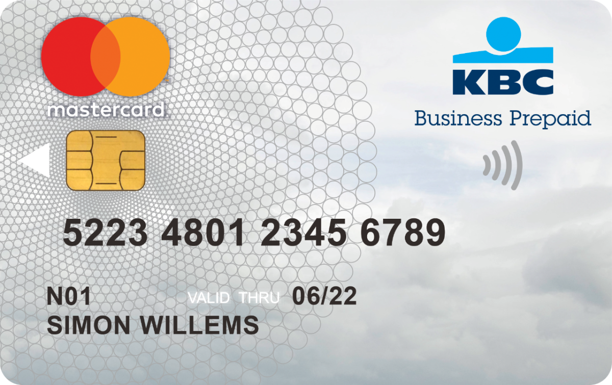 Met de KBCBusiness Prepaid Kaart geniet je van alle voordelen van een kredietkaart KBC Bank Met de KBCBusiness Prepaid Kaart geniet je van alle voordelen van een kredietkaart KBC Bank