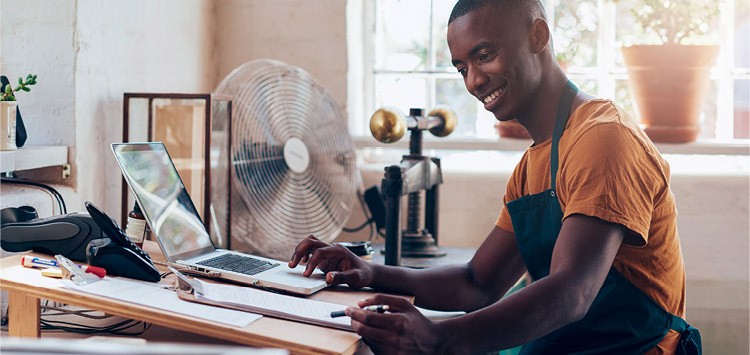 Online administratie bijhouden