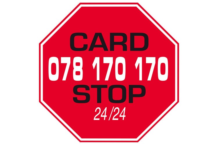 bel Card Stop op +32 78 170 170