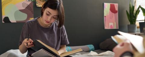 Group of Teenagers Studying Header Image